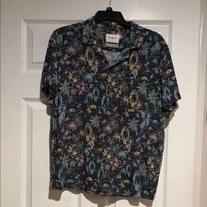 Goodfellow & Co Multicolor Tropical Print Shirt